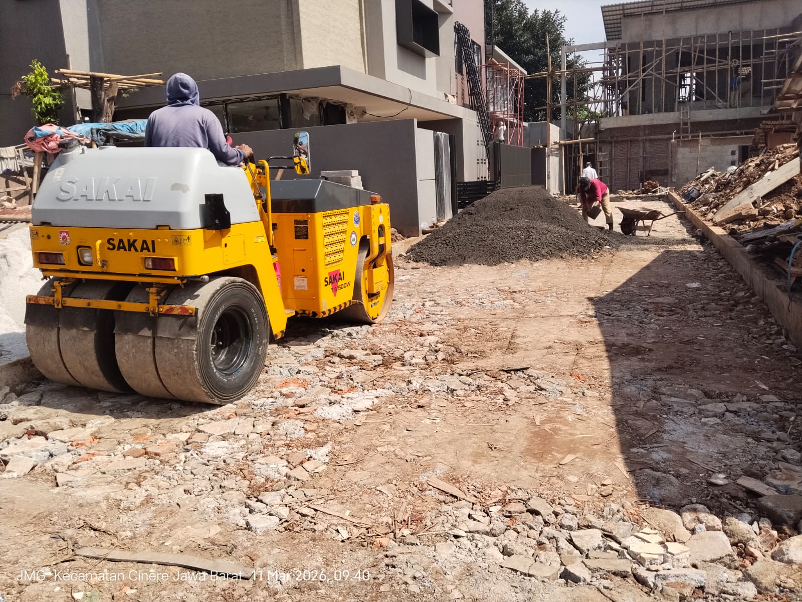 Proyek Aspal Hotmix: persiapan oprasi wales